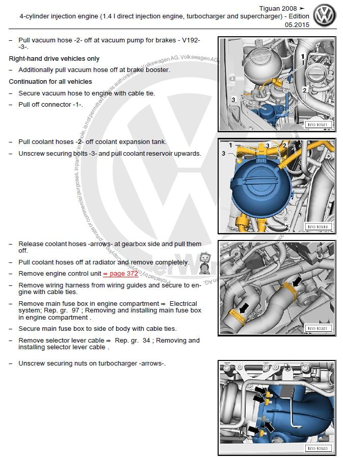 Volkswagen Tiguan Owners Manual Download