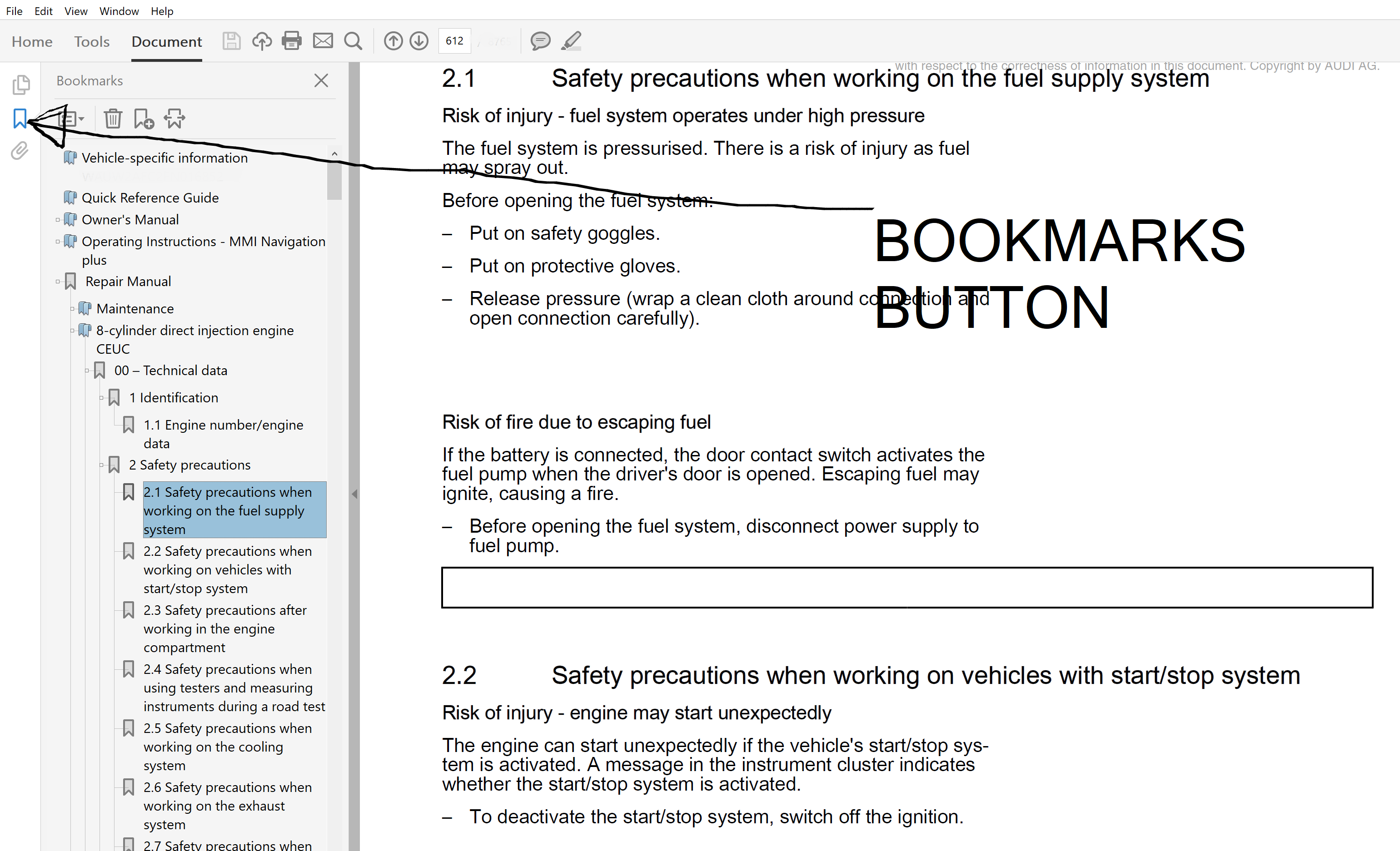 Bookmarks PDF