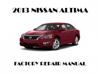 2013 Nissan Altima repair manual