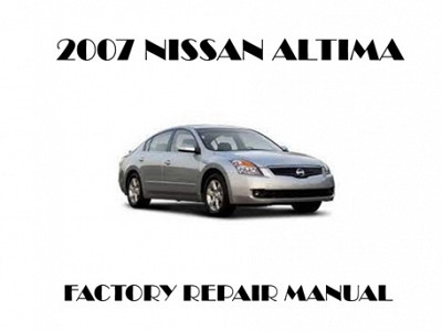 2007 Nissan Altima repair manual