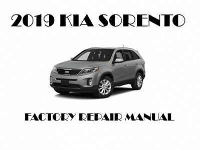 2019 Kia Sorento repair manual