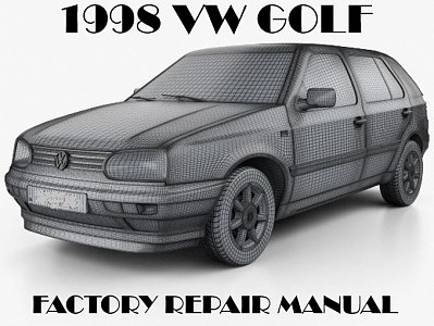 1998 Volkswagen Golf repair manual