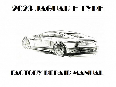 2023 Jaguar F-TYPE repair manual downloader