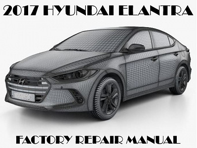 2017 Hyundai Elantra repair manual