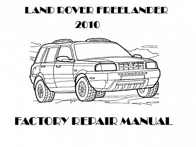 2010 Land Rover Freelander repair manual downloader