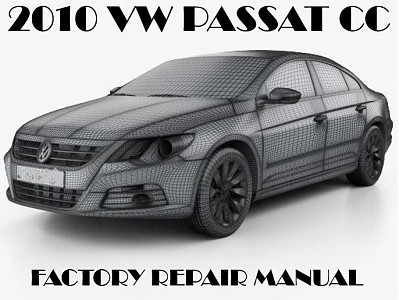 2010 Volkswagen Passat CC repair manual