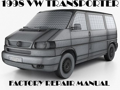 1998 Volkswagen Transporter repair manual