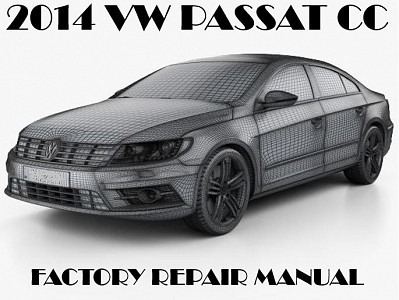 2014 Volkswagen Passat CC repair manual