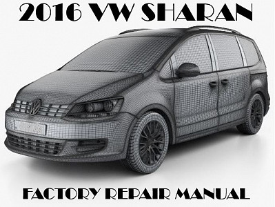 2016 Volkswagen Sharan repair manual