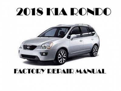 2018 Kia Rondo repair manual