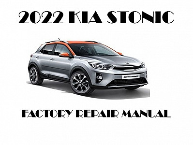 2022 Kia Stonic repair manual