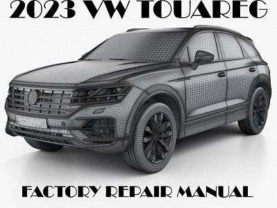 2023 Volkswagen Touareg repair manual