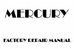 2001 Mercury Villager repair manual