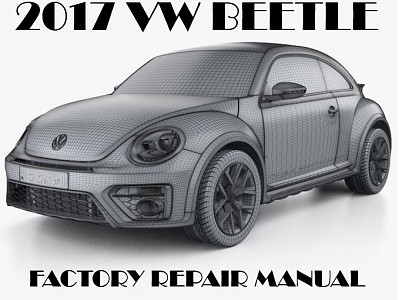 2017 Volkswagen Beetle repair manual