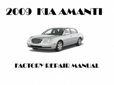2009 Kia Amanti repair manual