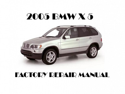 2005 BMW X5 repair manual