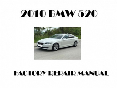 2010 BMW 520 repair manual
