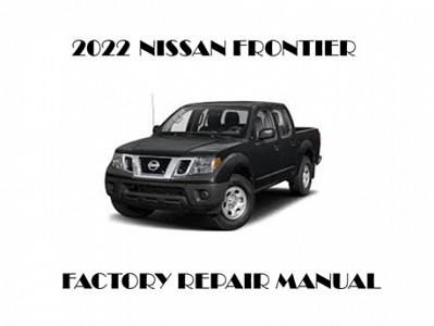 2022 Nissan Frontier repair manual