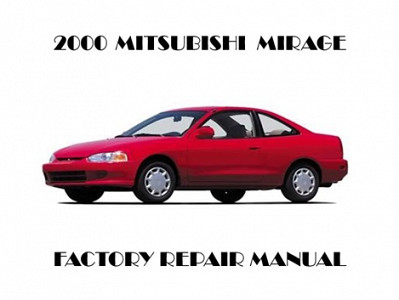 2000 Mitsubishi Mirage repair manual