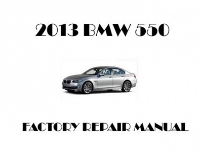2013 BMW 550 repair manual