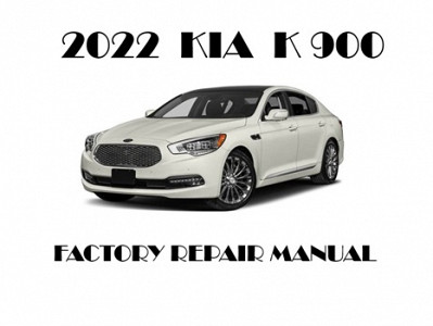 2022 Kia K900 repair manual