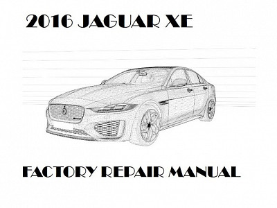 2016 Jaguar XE repair manual downloader