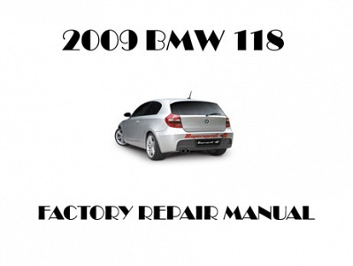 2009 BMW 118 repair manual