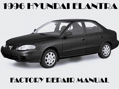 1996 Hyundai Elantra repair manual