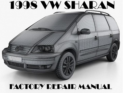 1998 Volkswagen Sharan repair manual