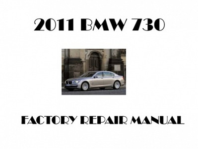 2011 BMW 730 repair manual