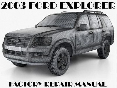 2003 Ford Explorer repair manual