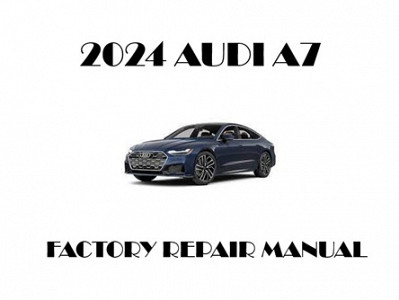 2024 Audi A7 repair manual