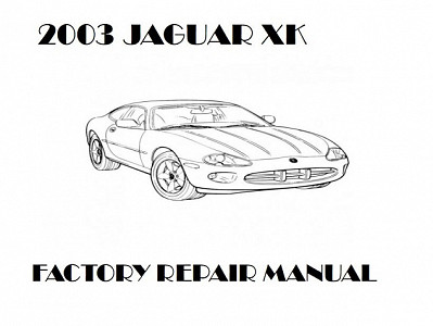 2003 Jaguar XK repair manual downloader