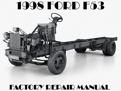 1998 Ford F53 repair manual