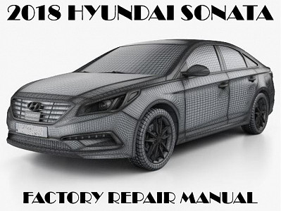 2018 Hyundai Sonata repair manual