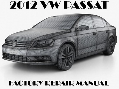 2012 Volkswagen Passat repair manual