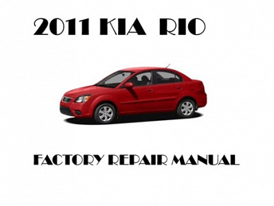 2011 Kia Rio repair manual