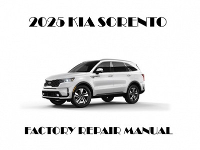 2025 Kia Sorento repair manual