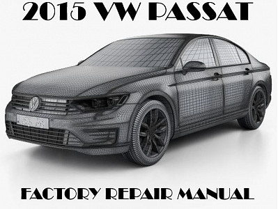 2015 Volkswagen Passat repair manual