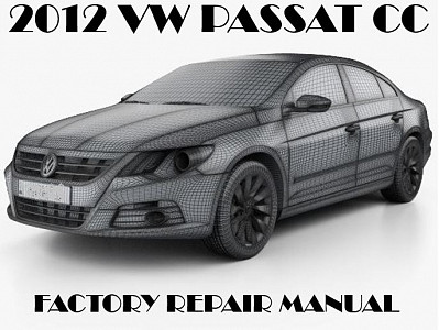 2012 Volkswagen Passat CC repair manual