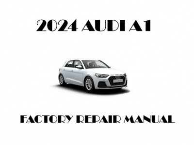 2024 Audi A1 repair manual