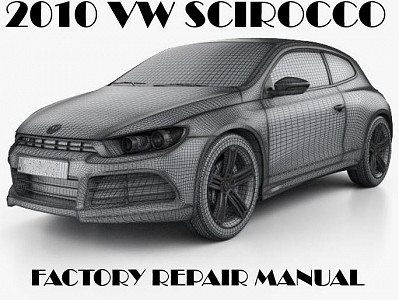 2010 Volkswagen Scirocco repair manual