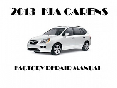 2013 Kia Carens repair manual