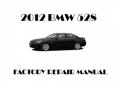 2012 BMW 528 repair manual