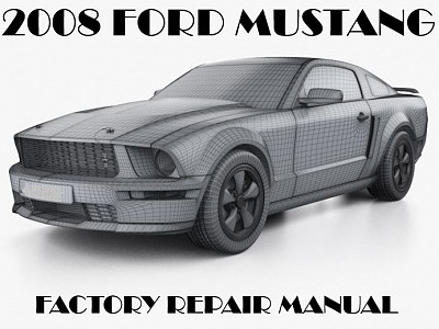 2008 Ford Mustang repair manual