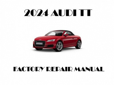 2024 Audi TT repair manual