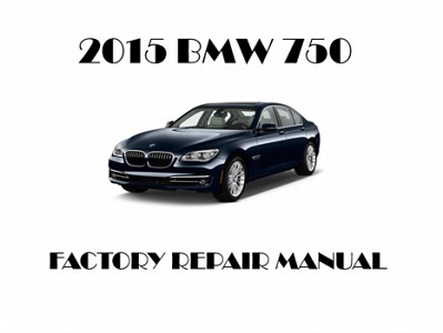 2015 BMW 750 repair manual