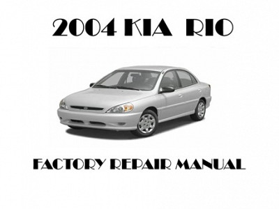 2004 Kia Rio repair manual