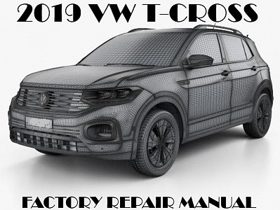 2019 Volkswagen T-Cross repair manual