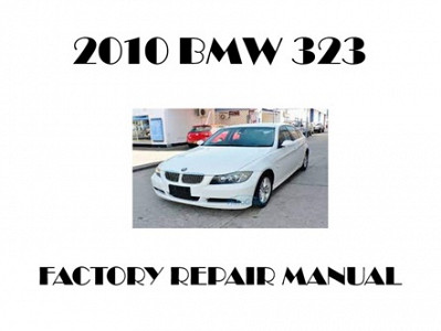 2010 BMW 323 repair manual